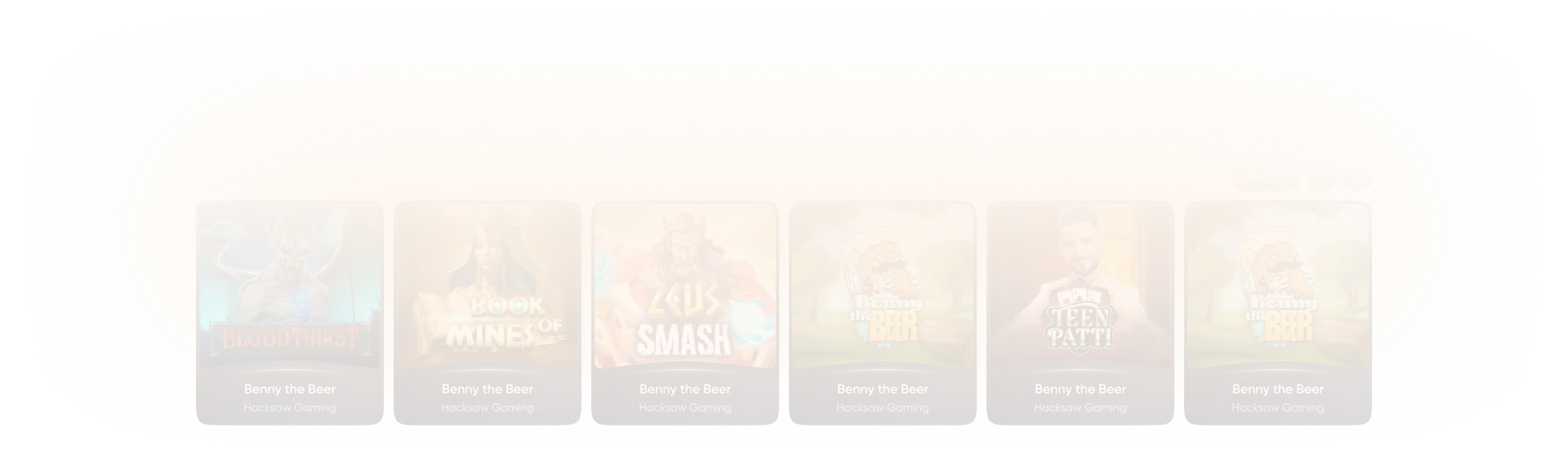 Фон с играми казино